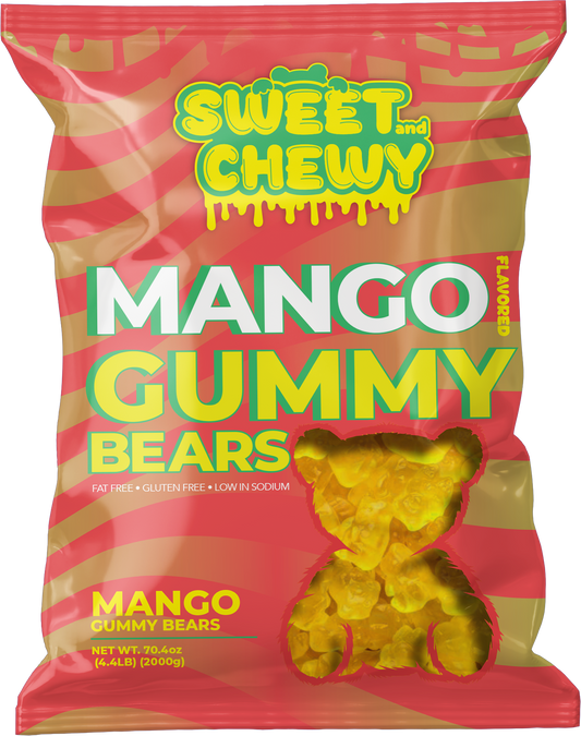 Sweet And Chewy Yellow Bear - Mango