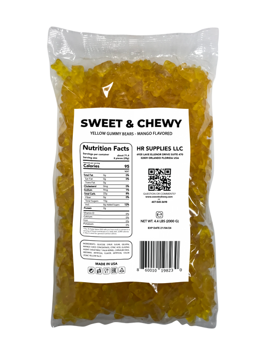 Sweet And Chewy Yellow Bear - Mango